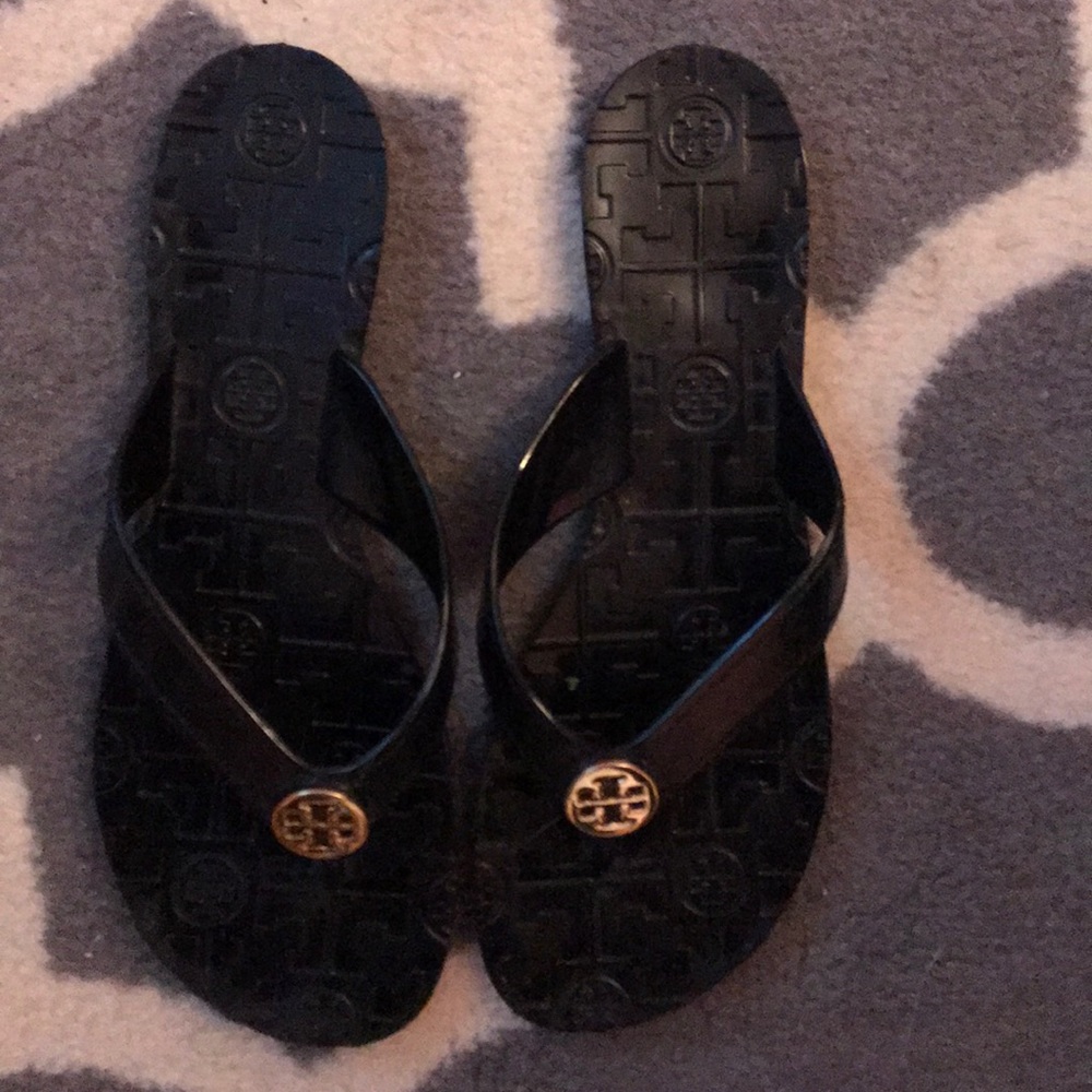 Tory burch Black sandals